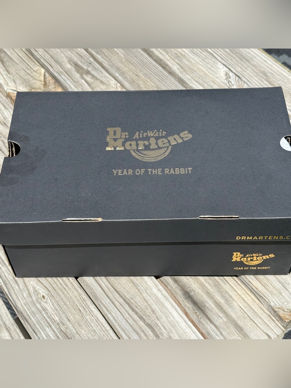 Dr. Martens Black with Red Accents 1460 YOTR Boots - Picture 2 of 5
